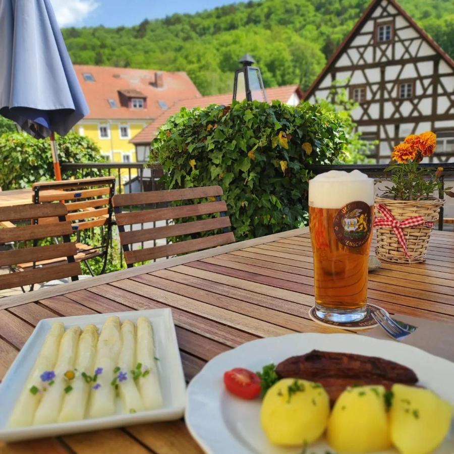 Gasthof Hotel Zur Post Egloffstein Luaran gambar